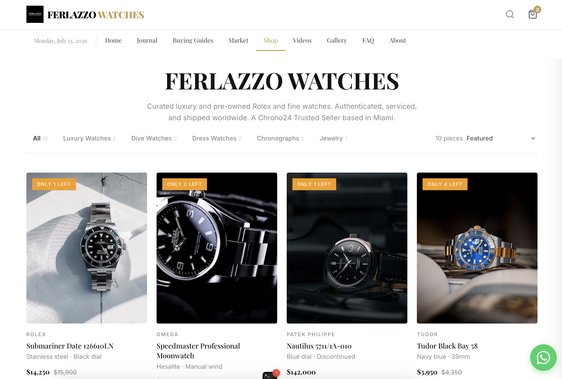 Ferlazzo Watches — view 1