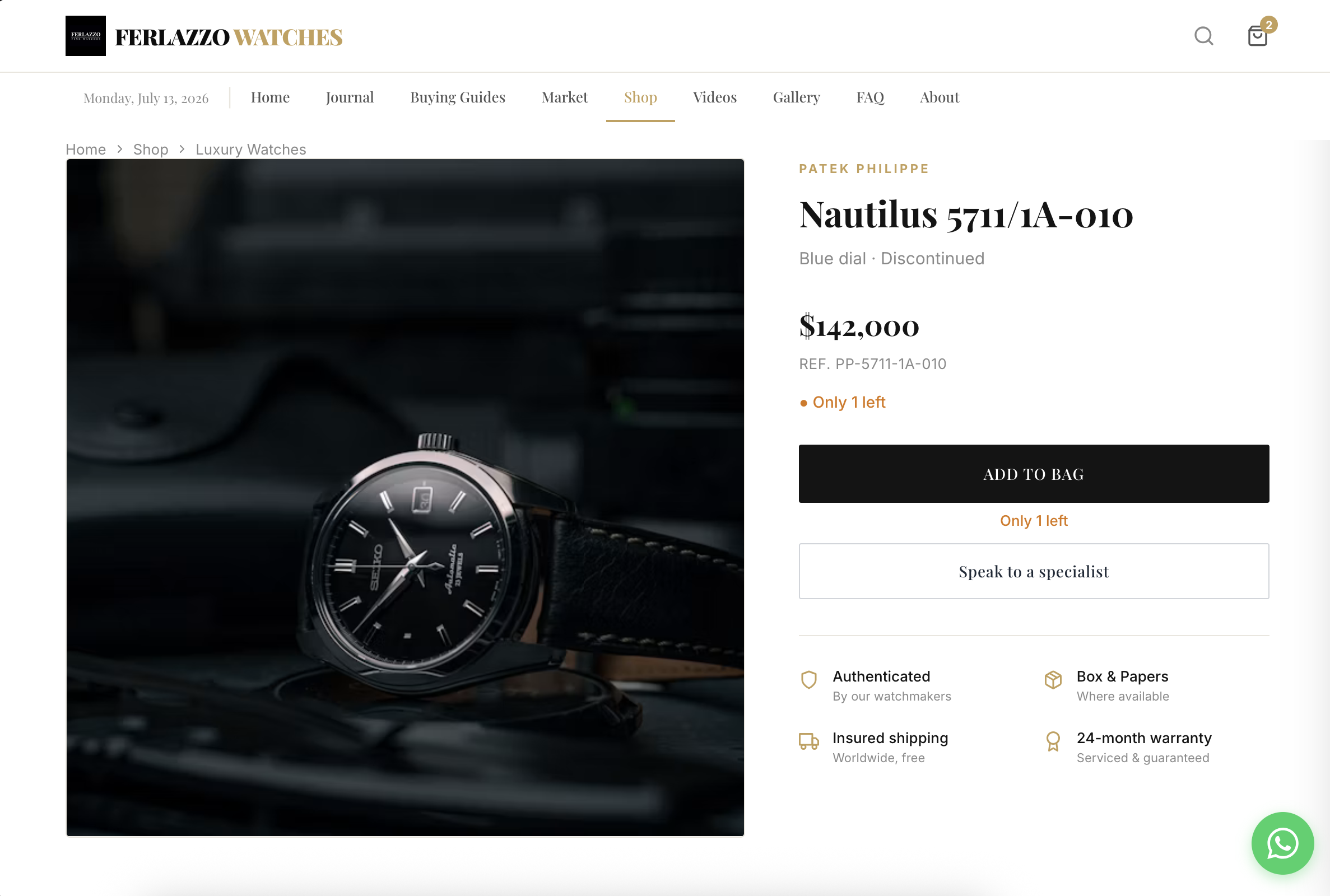 Ferlazzo Watches — view 2
