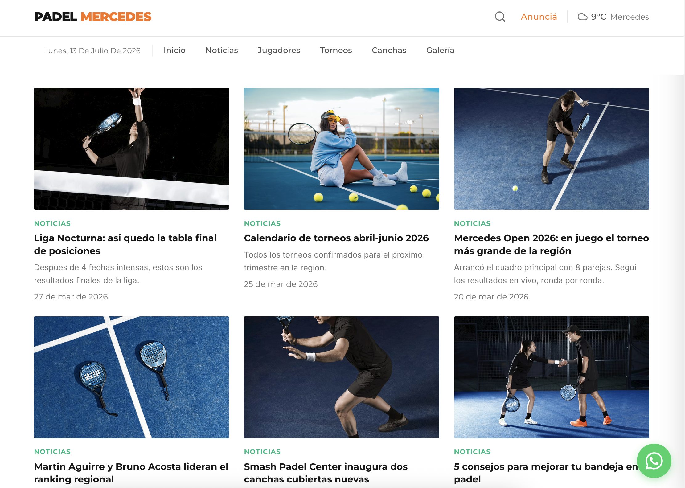 Padel Mercedes — view 2